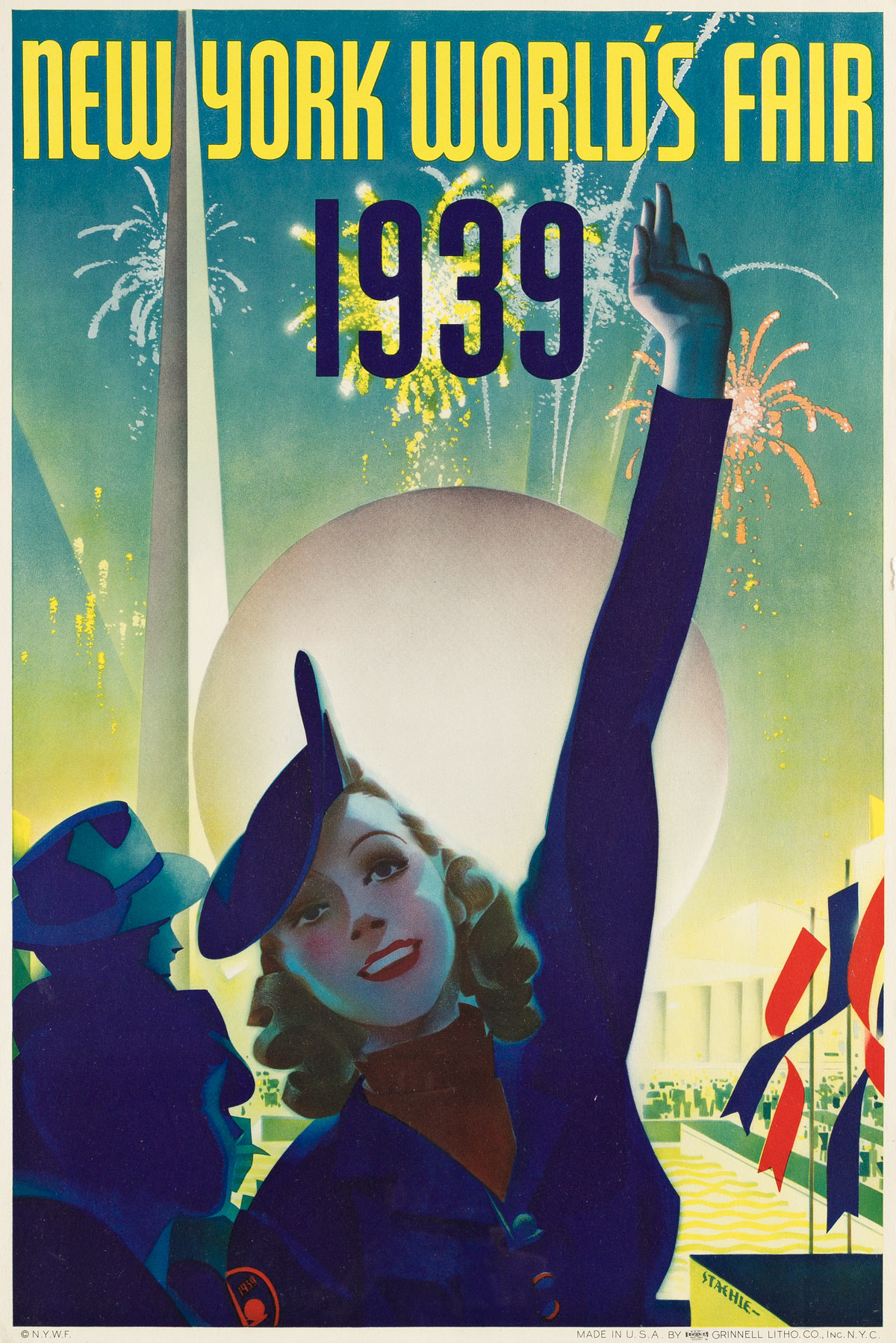 ALBERT STAEHLE (1899-1974) New York Worlds Fair.